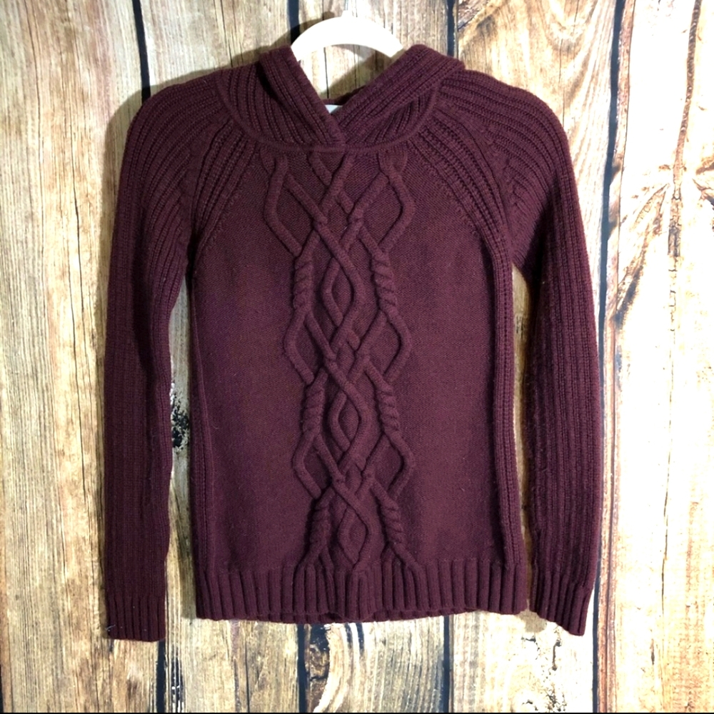 Athleta Merino Wool hoodie sweater